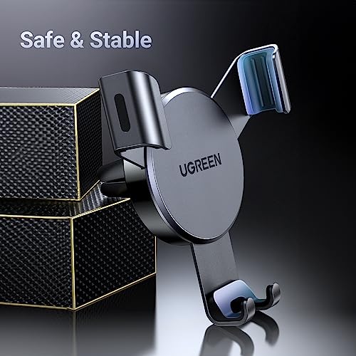 image for UGREEN Car Phone Holder Air Vent Gravity Cradle Shakeproof Compatible 