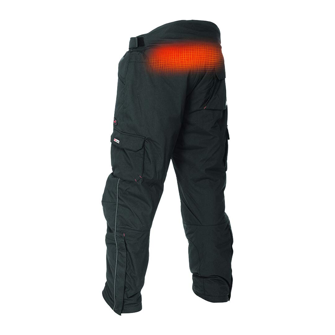 Mobile Warming Unisex Heated Dual Power Pant, Black, Medium