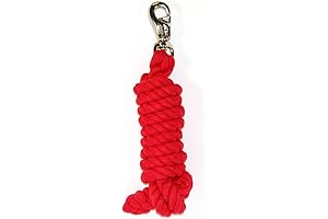 Hamilton Cotton Premium Edition: Cotton Lead Rope with Nickel-Plated Bull Snap