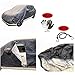 pour Peugeot 208 PureTech Turbo 110 Ses 5p. GT Line Housse DE Voiture IMPERMÉABLE avec Doublure Toile BÂCHE Taille M 432X185X120CM Couverture Anti-Rayures Universelle