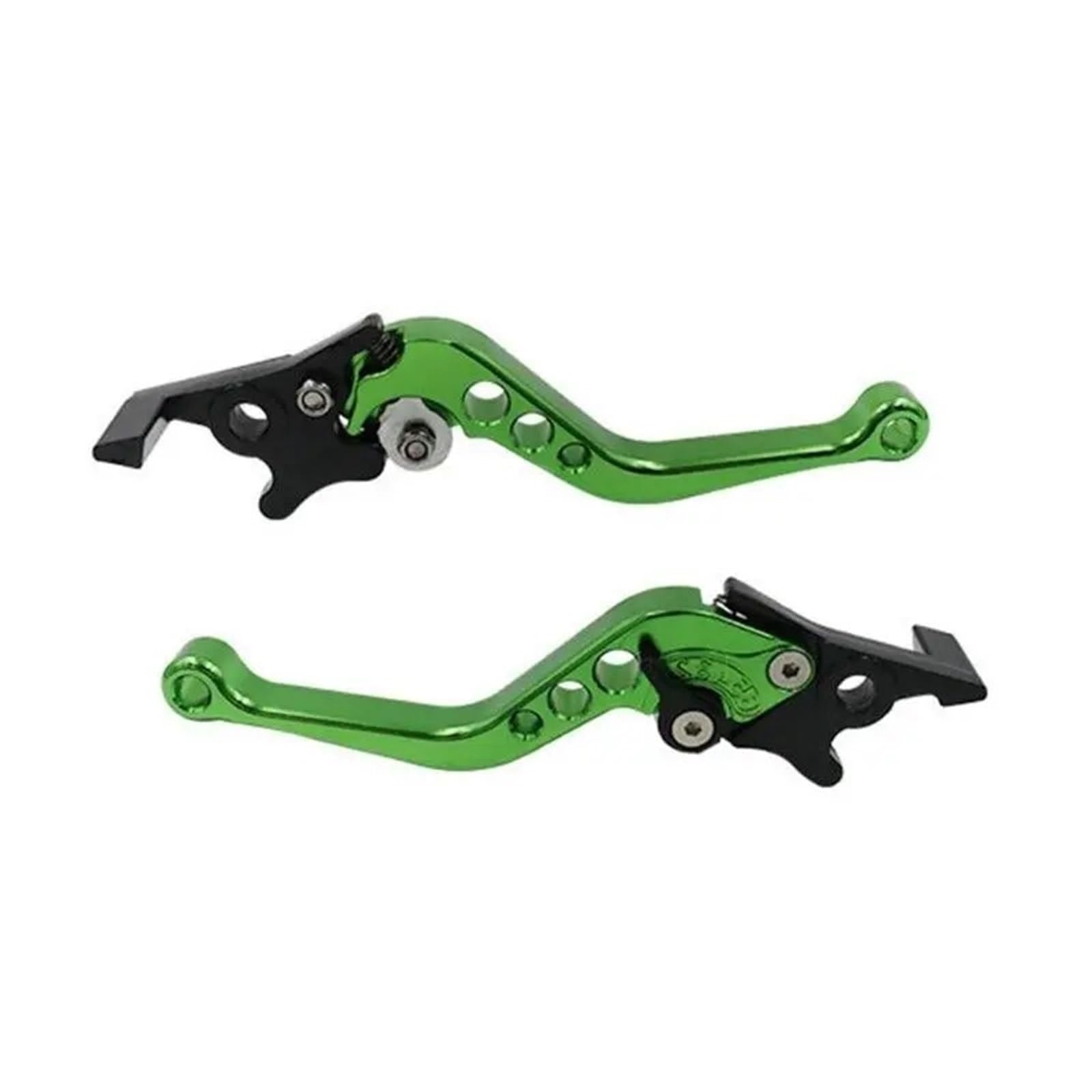 XFYESL Brake Handle Disc Brake Lever Left Drum Clutch Adjustable 6X CNC Universal Hand Fit for Motorbike Scooters Bike GY6 125 Brake Handle Lever(Green)