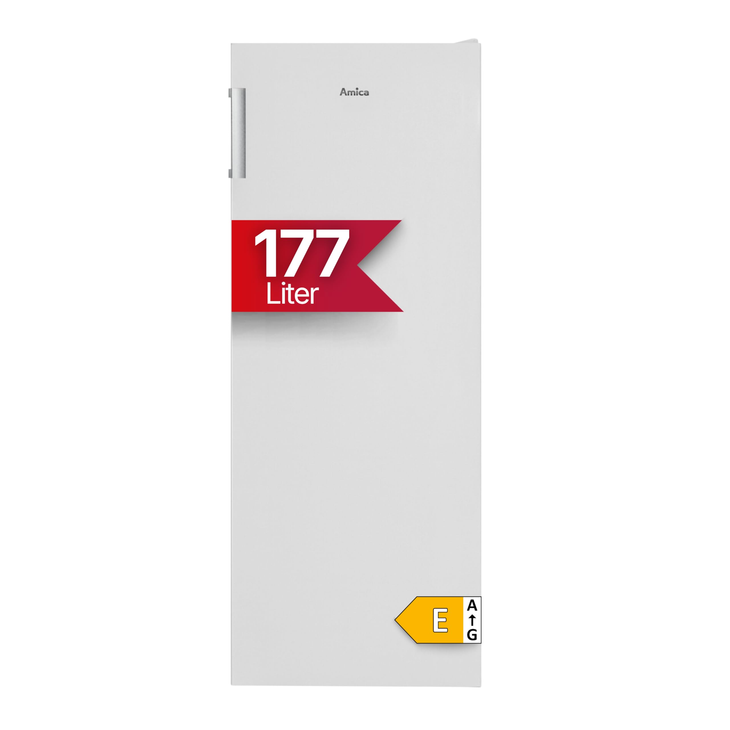 Amica GS 324 - Congelatore 170 W, altezza 144 cm, larghezza 55 cm, bianco, classe di efficienza energetica E