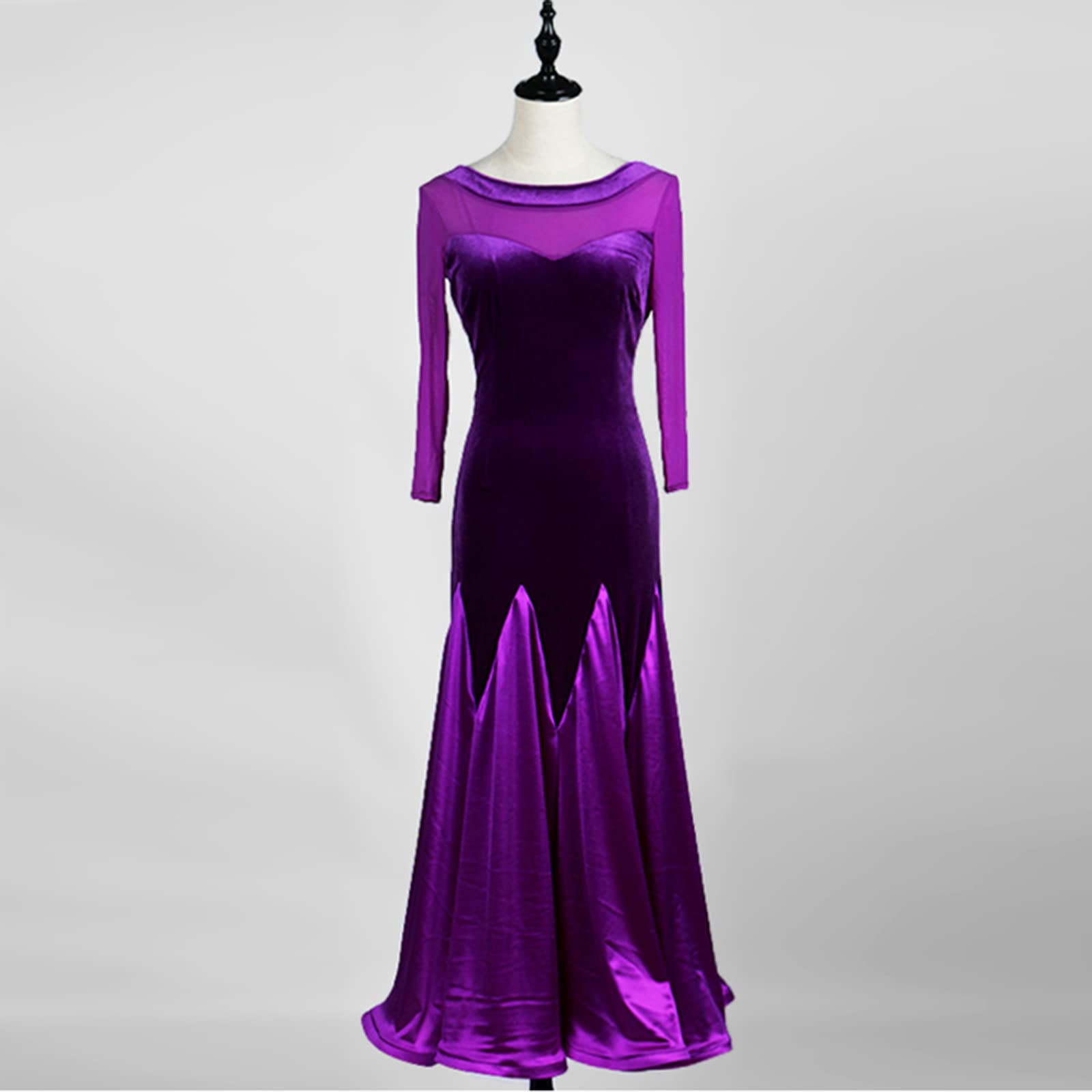 Nazionale Standard Dance Dress Abiti da ballo Valzer Cha Cha Flamenco Abito Moderno Concorso di danza Costumi Femmes Robe de Danse Liturgique Lyrique Scène Costumi