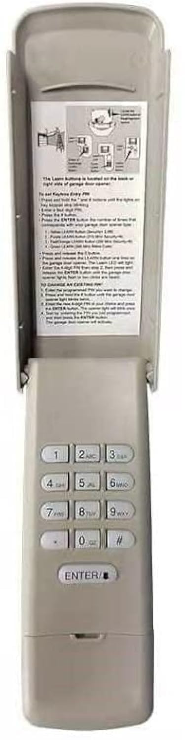 877MAX Garage Door Opener Keypad Universal Compatible with All