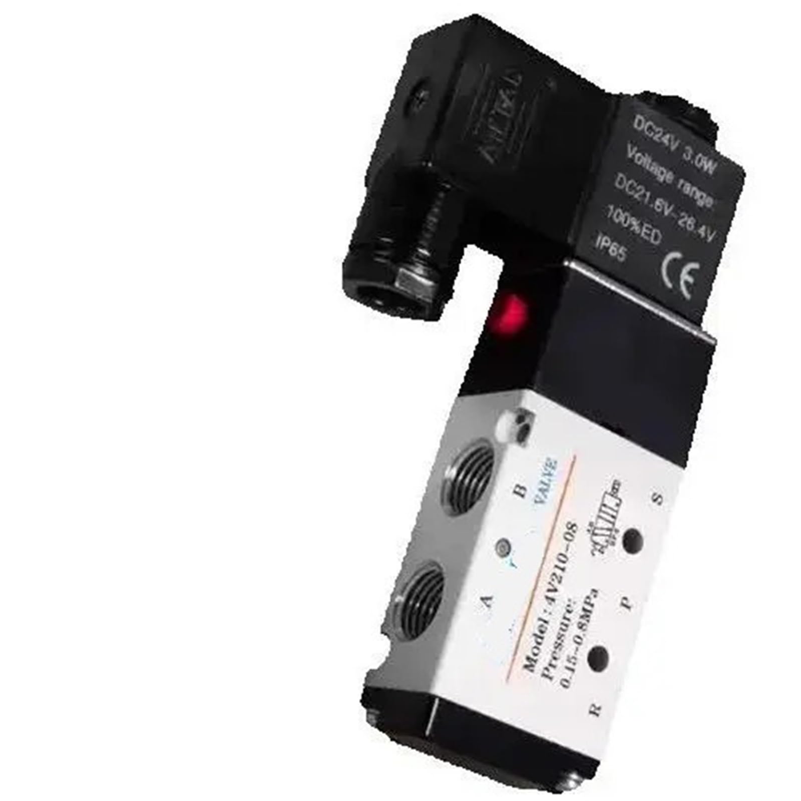 Opeusliev 4V410-15 Ac220v Solenoid Valve 4V310-10 Dc24v 4V410-15 Dc24v