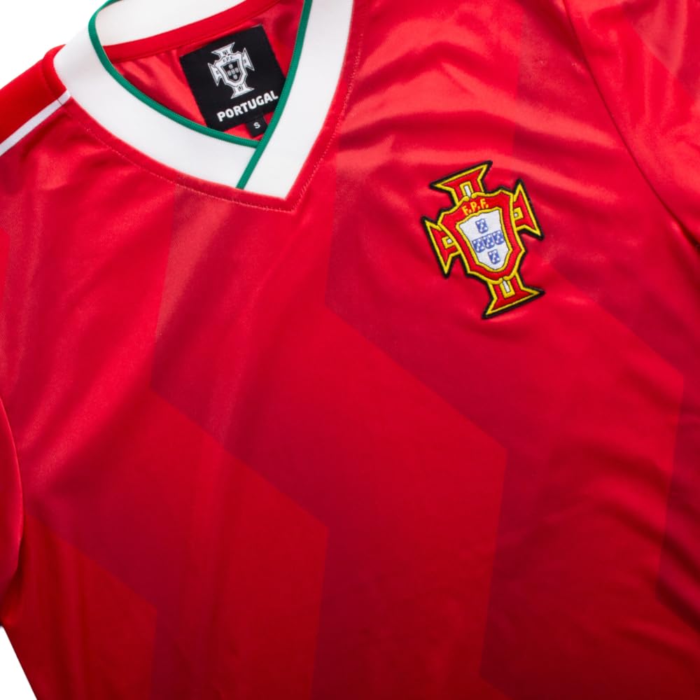 Copa - Portugal 1986 - Camiseta de Fútbol Retro - Hombre - Roja