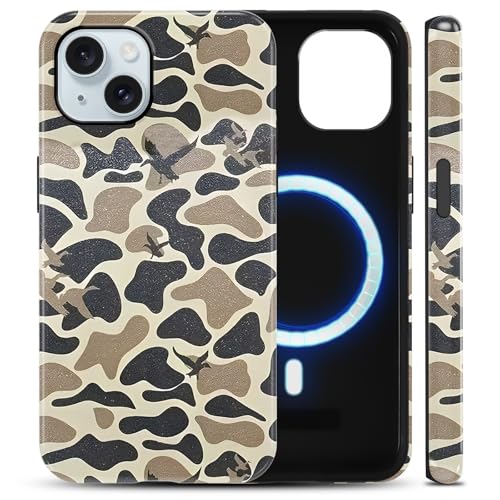 Coque iPhone 15 antichoc MagSafe fine en TPU silicone et polycarbonate rigide