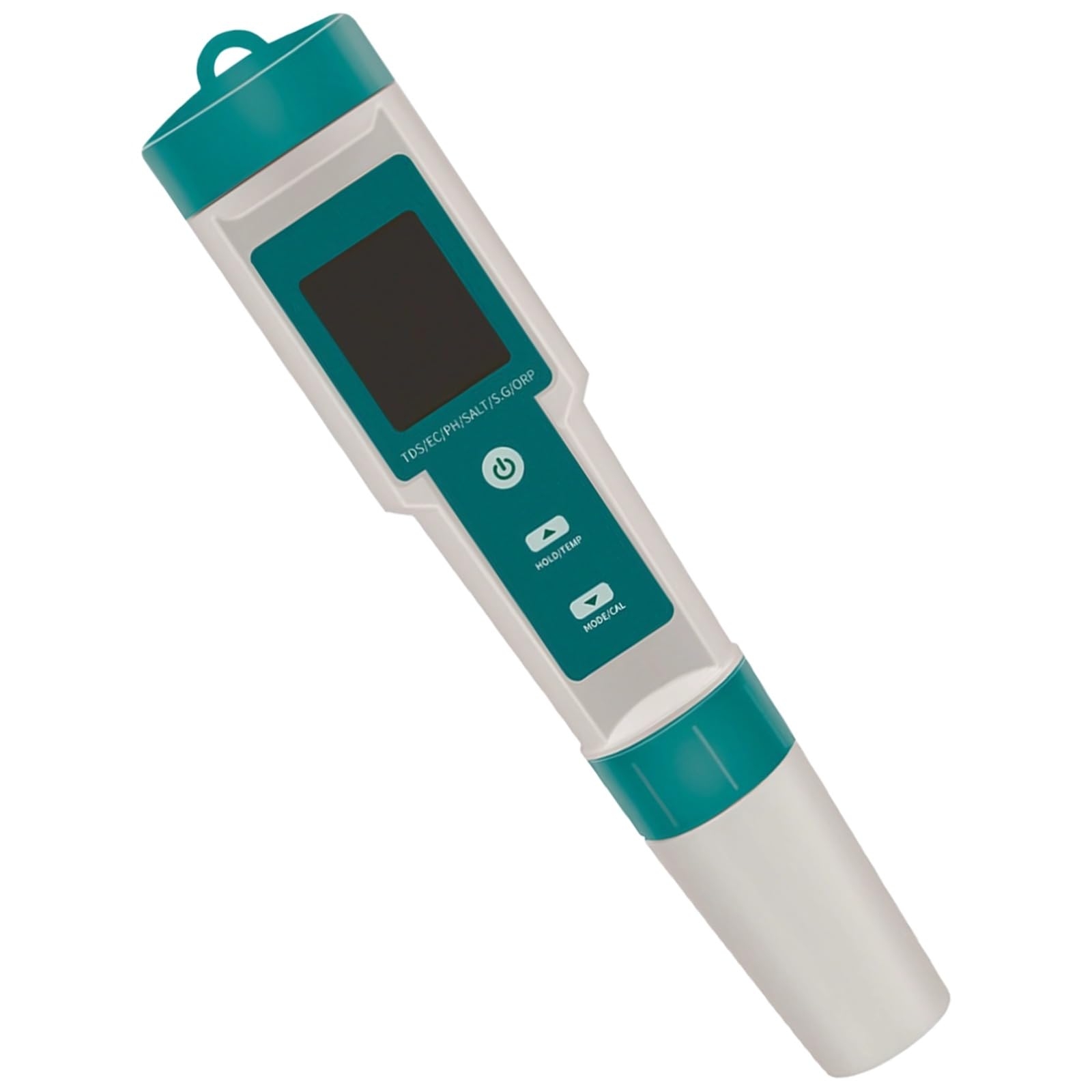 pH-mètre 7 en 1, testeur d'eau portable, mesure pH, solides dissous totaux, EC, salinité, SG, ORP, température, écran rétroéclairé, pour eau potable, piscine, aquarium, hydroponie