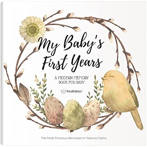 Libro de Memoria Diario para Bebé KeaBabies Cover