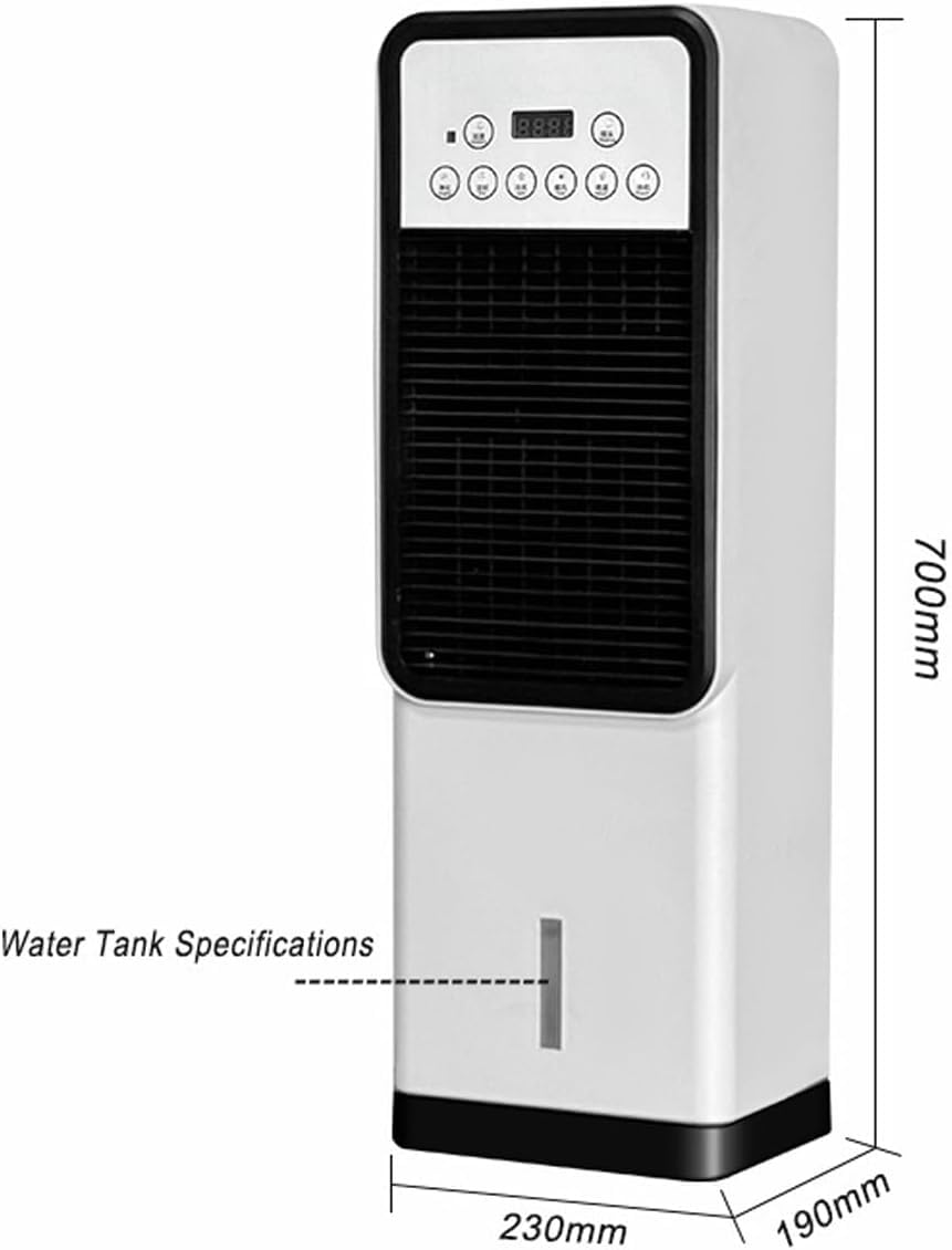 12000 BTU AC Portatile con R290, Flusso d'Aria 470m3/h, Classe energetica A, Funzionamento Silenzioso, evaporazione Automatica, modalità di Riscaldamento, Kit Finestra Incluso per L'Ufficio Domestico