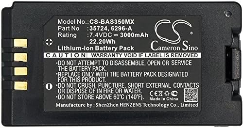 攻撃力 Peakbatt 35724、6296-A、3000mAh 交換用バッテリー Baxter 35083