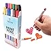 Paint Pens for Rock Painting - Ceramic, Wood, Metal and Glass. Set of 12 Vibrant Extra Fine Tip Paint Markers, Fast Drying, Water Resistant