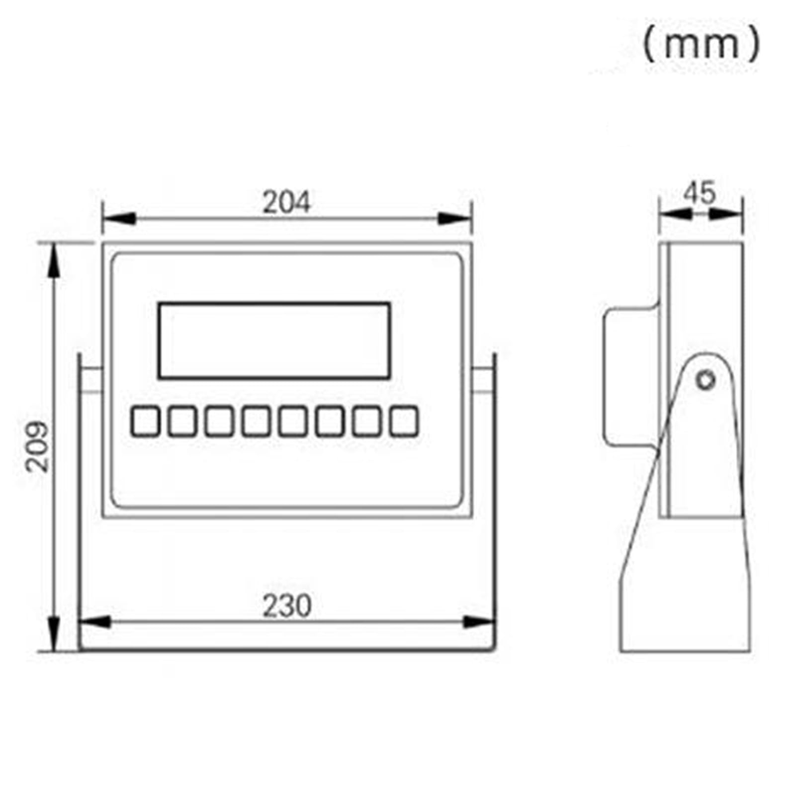 Kit de pesage électronique à monter soi-même bétail (4000 kg / 8800) : plateforme de pesage bovins, chèvres, porcs, chevaux et moutons.