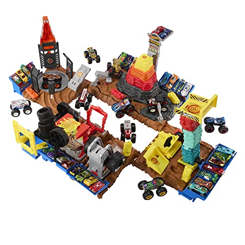 Hot Wheels Monster Trucks Arena Smashers Race miniatura 5