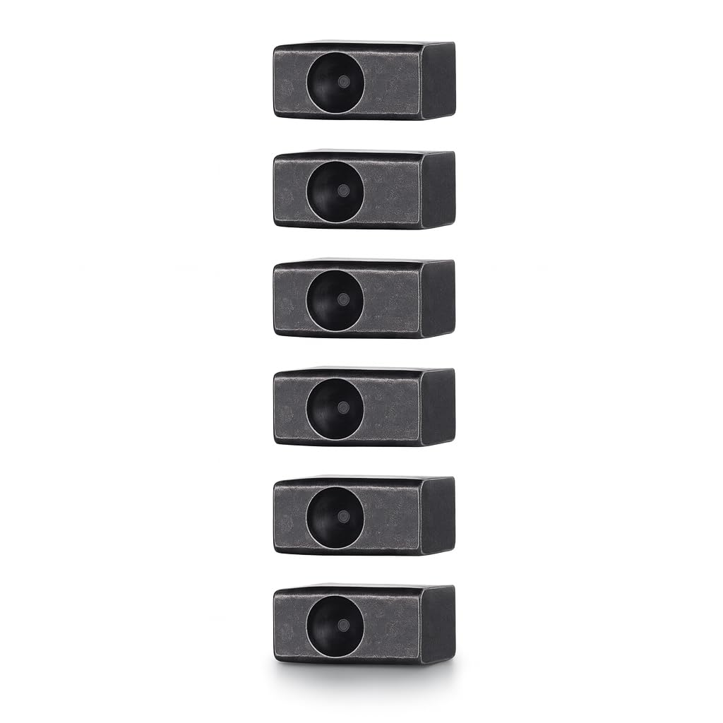 6 PCS Insert Blocks, Electric Guitar Tremolo Bridge Saddle Pro String Lock Insert Blocks for Electric Guitar Bridge Saddle Floyd Rose Block Floyd Rose Saddle Blocks