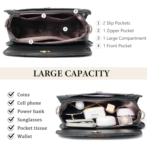 Women Kawaii Handbag Cosplay Gothic Crossbody Cat and Moon Purse Sequin Satchel Shoulder Bag3