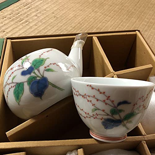 Amazon.co.jp: 深川製磁 宮内庁御用達 有田焼釜元 急須茶碗セット