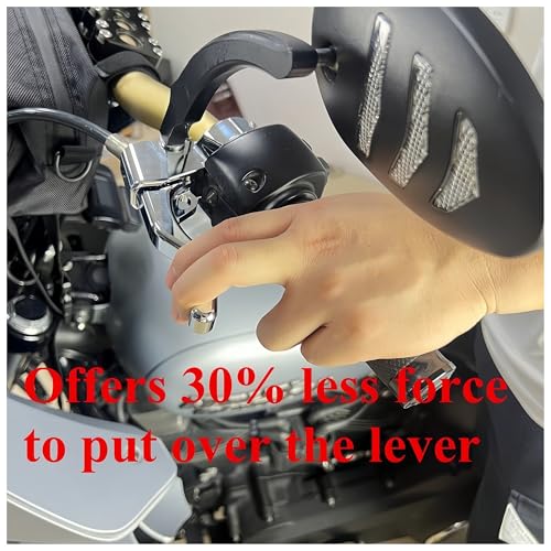 Levier d'embrayage et de frein pour éliminer le jeu des commandes Harley Touring or