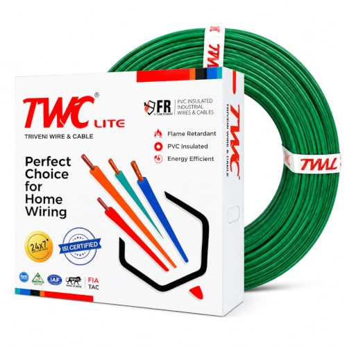 TWC Store TWC Lite Green 0.75 SQMM 90m Copper Wire - Image 2