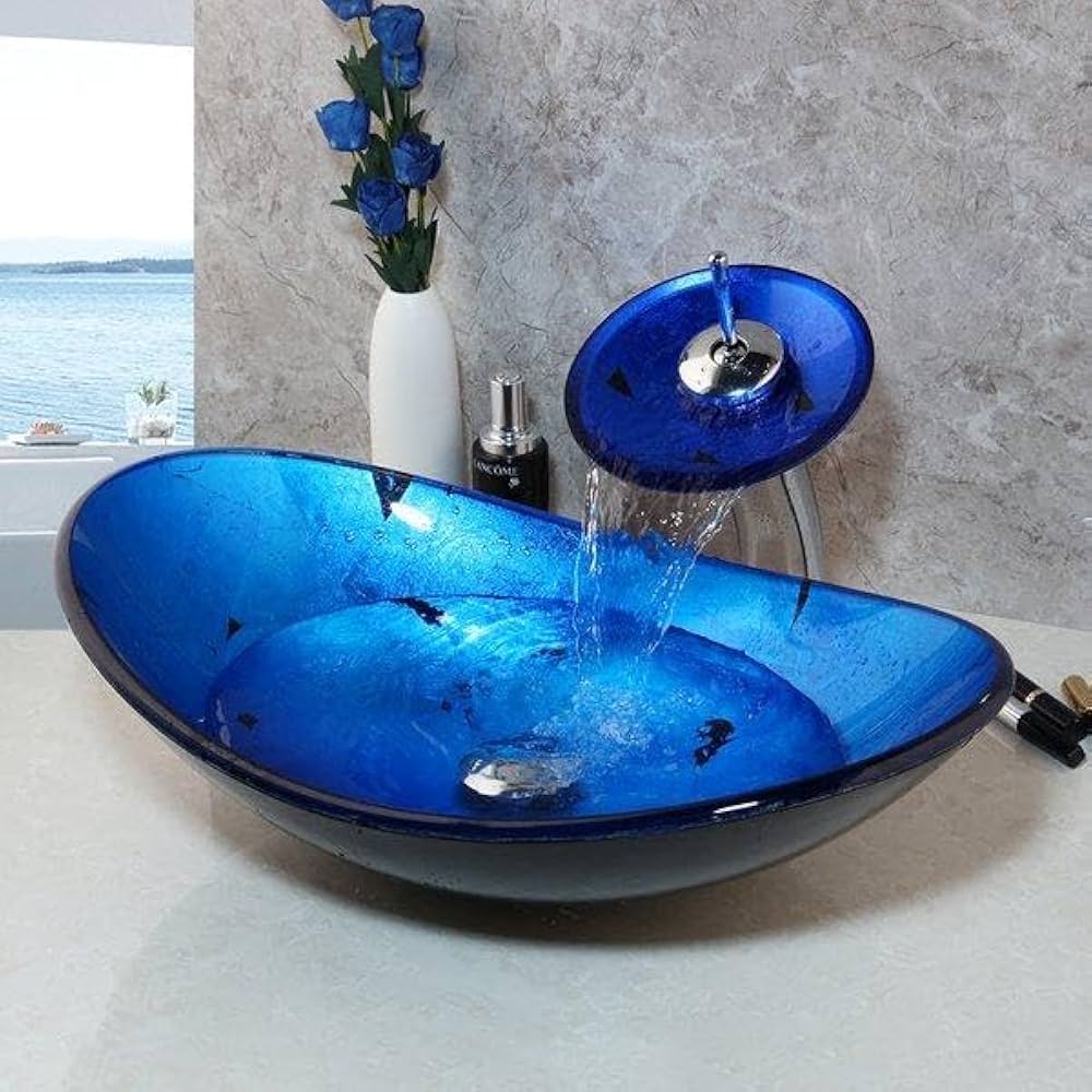 洗面ボウルセット　洗面ボール 陶器 手水鉢 手洗器 手洗い鉢 排水金具 蛇口付き 楽天市場】A030497洗面ボール 洗面台 洗面ボウルセット 手洗器 手洗い