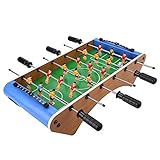Futbolín 51 × 25 × 6 clásico futbolín futbolín fútbol juego familiar tablero de juguetes para niños