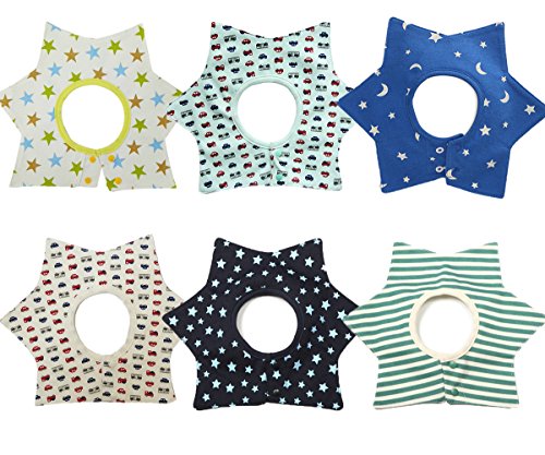 JT-Amigo - Set di 6 Bavaglini Bandana