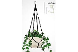 43 Inch Large Hanging Planter for Abundant Greenery