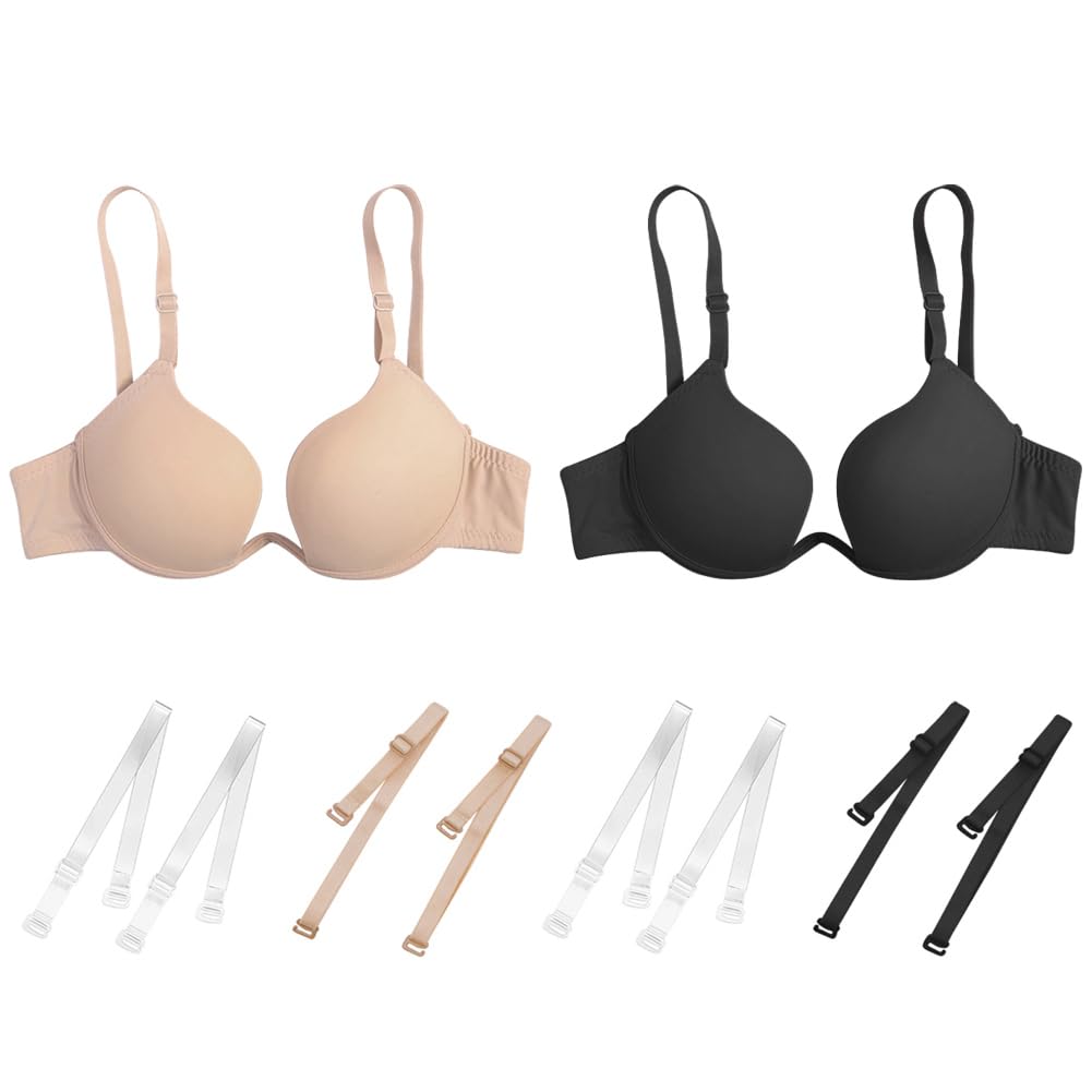 Donna Luce Pizzo Sfoderato Balconcino Demi-Cup Ferretto Puro Reggiseno