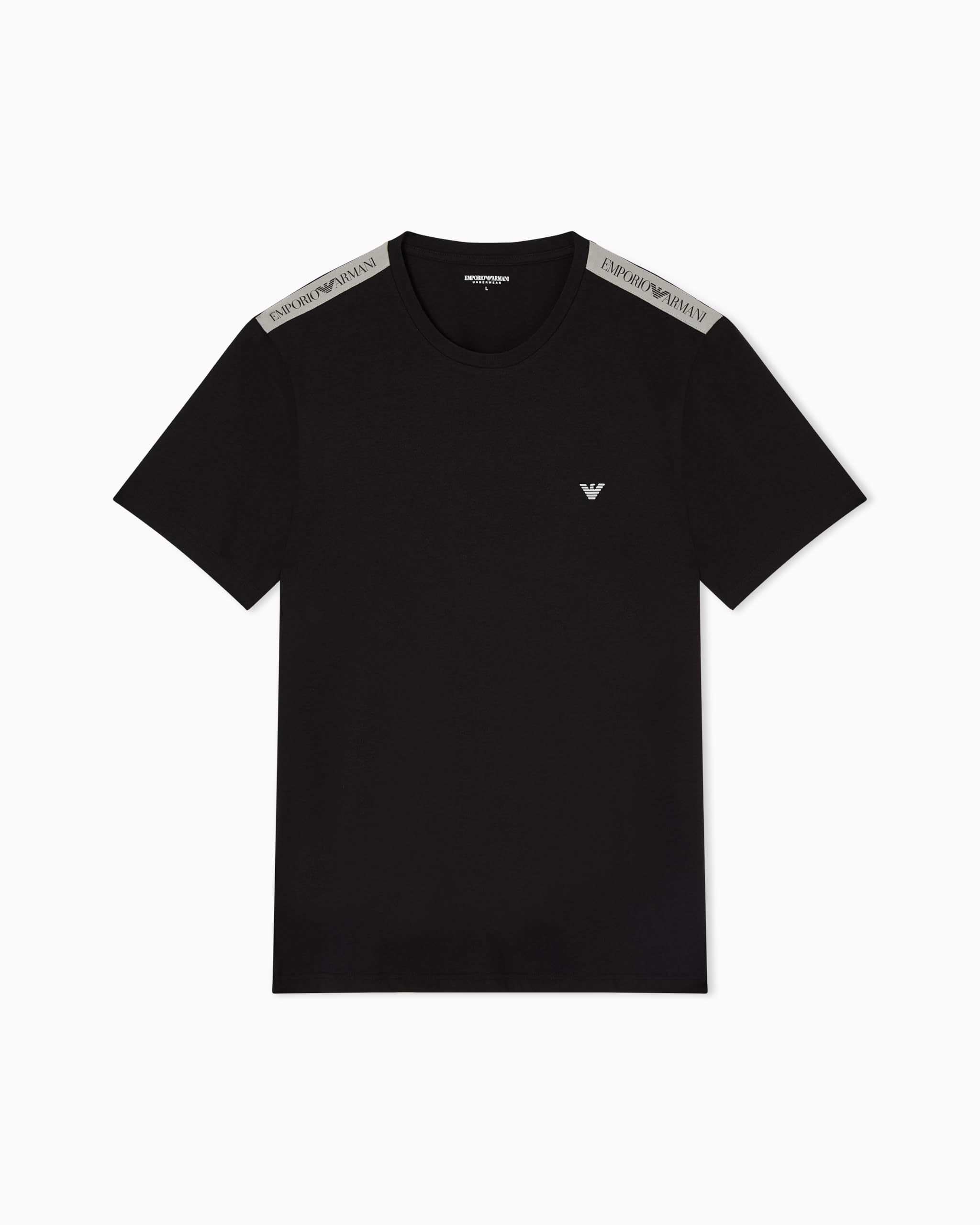 Emporio Armani Underwear Herren Schwarz T-Shirt Em000384 Af20669 Uc001