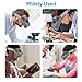 SUNJOYCO Optivisor Headband Magnifier, Magnifying Glasses for Close-up Work, Headset Magnifying Visor, 1.5X 2.0X 2.5X 3.5X