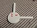 Geometry Angle - Mathematics Teaching Assistant Tool, Geometry Measurement Tool, Math Teaching Tools, Math Manipulatives for Kids (White, 90-270)