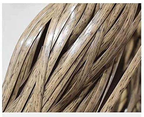 Rattan Sintetico Per Tessitura - 500g, Filo Piatto 8mm X 65m, Per Riparazione Mobili Fai-da-te - Foto 3