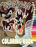  Taz-Mania Coloring Book: Interesting coloring book suitable for all ages, helping to reduce stress after studying, working tiring.