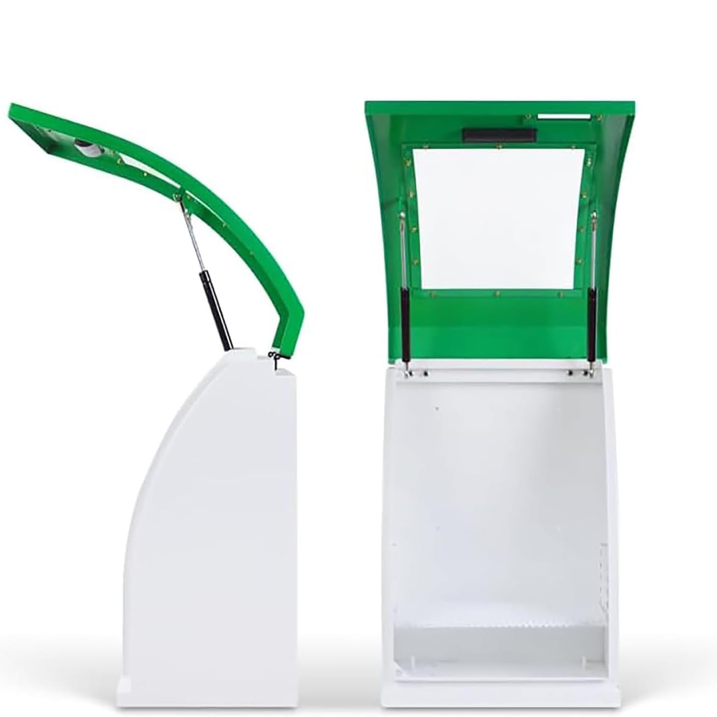 AED-Defibrillator-Aufbewahrungsschrank, Stahl-Aufbewahrungsschrank mit transparentem Fenster und Alarm, Trennwandposition einstellbar, für Pflegeheime, Schulen, Vereine
