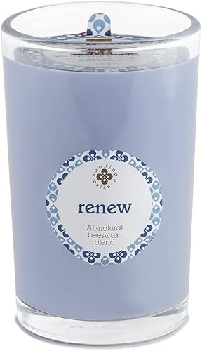 Miniatura 72 de Root Candles Seeking Balance Wood Wick Spa Candle Velas de aromaterapia, 6.5 onzas, Renovación: ciprés marino y hoja de cedro Renovación: Ciprés