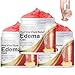 Gel para el Alivio del Edema en Piernas, Crema Terapéutica para el Edema en Piernas con Fórmula Natural, Gel de Masaje Corporal, Alivia la Fatiga, la Hinchazón y el Malestar en las Piernas (3 Piezas)