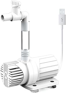 JUIYU Bomba de poço submersível bomba de água ultra-silenciosa mergulho tanque de peixes bomba de água USB fonte de peixe conversão de frequência acessórios de aquário bomba de transferência
