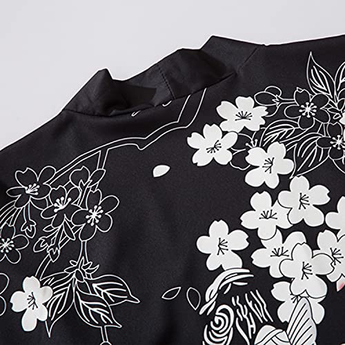 MFCT Men's Lightweight Japanese Graphic Kimono3