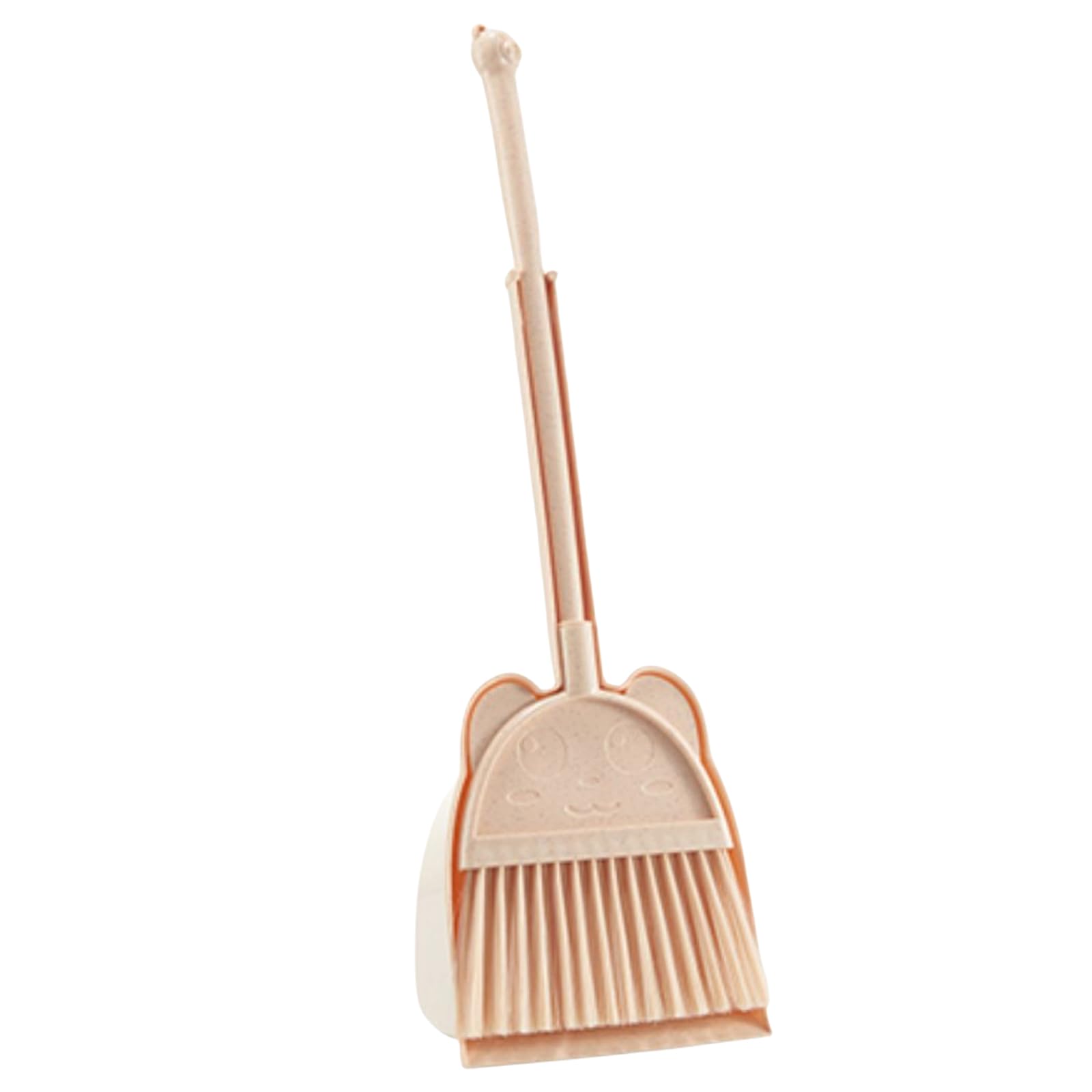 KAHDGSS Kids Pretend Play Cleaning Set Broom and Dustpan with Detachable Broom Head and Comfortable Grip Dustpan for Roleplaying Household Toy