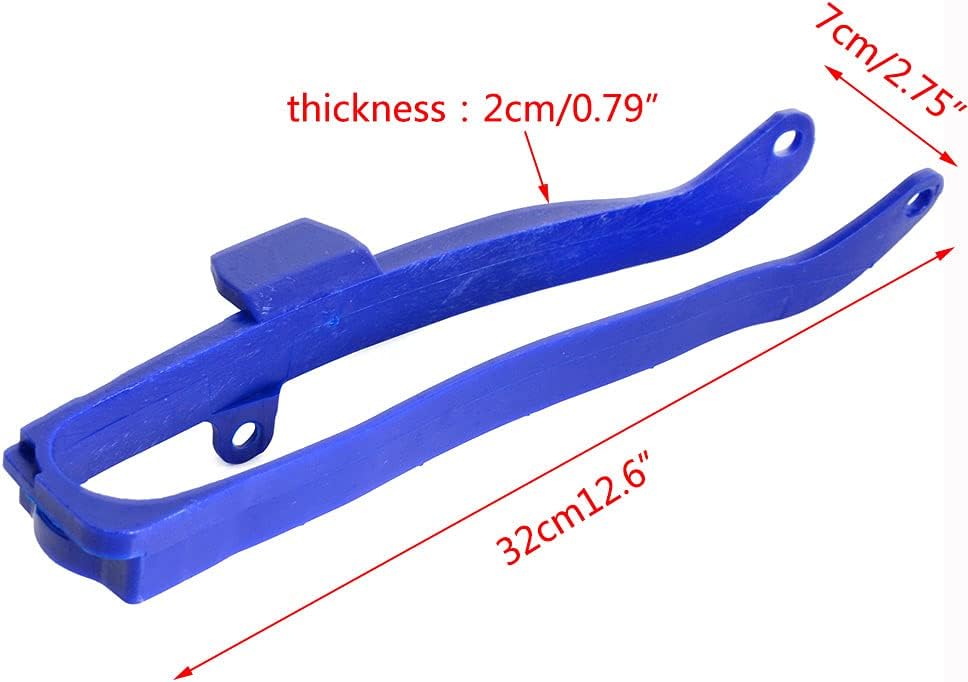 Motorcycle Chain Slider Guide Protector Compatible with Yamaha YZ125/250 2008-2020 YZ250X 2016-2019 WR250F/450F 2007-2019