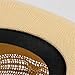 GRABAGECAN White Western Panama Denims Hat Breathable Comfortable Unisex Fashion Accessory for Outdoor Activity