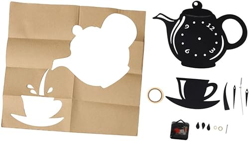 Miniatura 3 de Amosfun 3pcs Glass Covers for Drinks Art Decor Wall Clock Ash Trays with Lids DIY House Decorations for Home Digital Wall Clock Household Decor