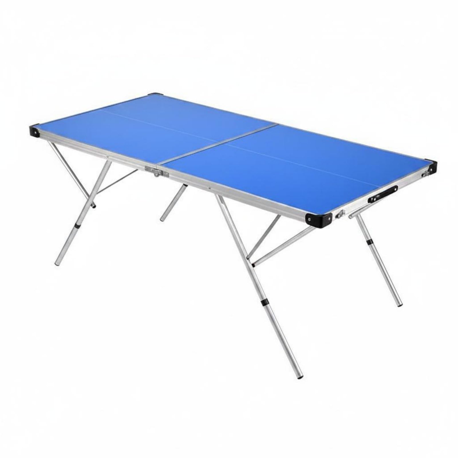 predolo Tavolo da Pong Pieghevole Attrezzatura Sportiva Pieghevole Tennis Ricreativo Portatile Piano di Gioco Uniforme Telaio in Lega Alluminio