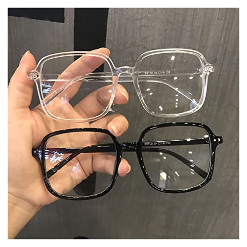 siqiwl Lunettes pour Lire, 2pcs Gros Cadre carré Lunettes de Lecture, Lunettes de lumière Bleue, Lunettes d'ordinateur, Lunettes de Vue for WOME (Color : +1.5, Size : 2pcs-1) Cover