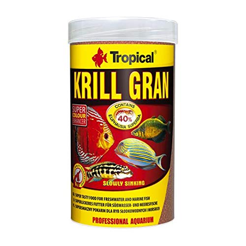 Tropical farbverstärk endes granulado Forro con euphausiacea, 1er Pack (1 x 5 l), Negro, 5 L, 2700
