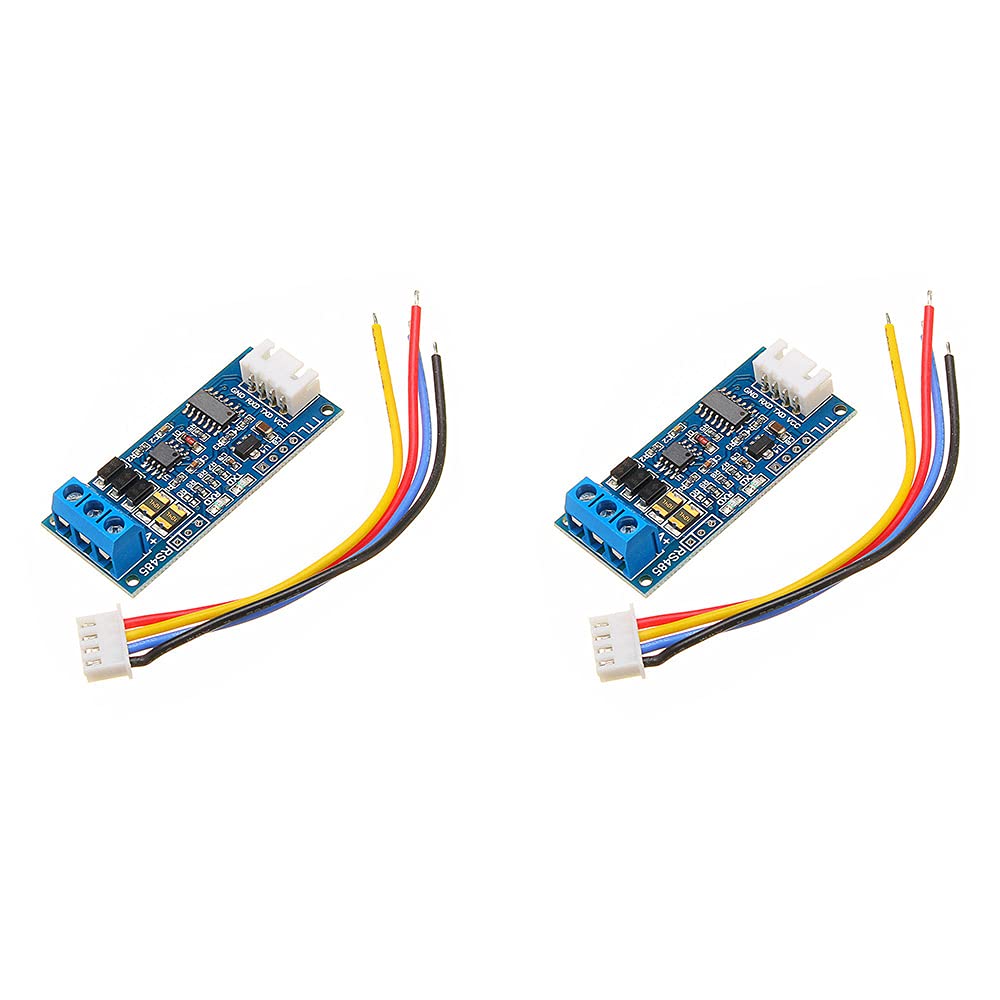 DollaTek 2 Stück TTL auf RS485 Serial-Port-Konverter Modul UART Level Mutual Conversio Automatic Hardware Flow Control mit Kabel für Arduino