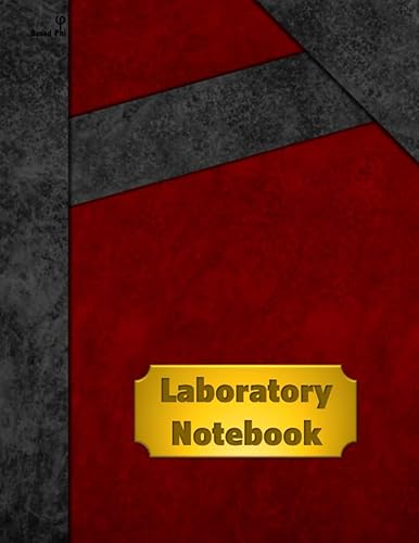Boxed Phi – Laboratory Notebook: (Red) Scientific Notebook: 4 x 4 Quad Ruled Graph Paper – 0.25” grid (¼ Inch Squares): Over 100 Pages – Quadrille ... Research &amp; Science Students (8.5 x 11)