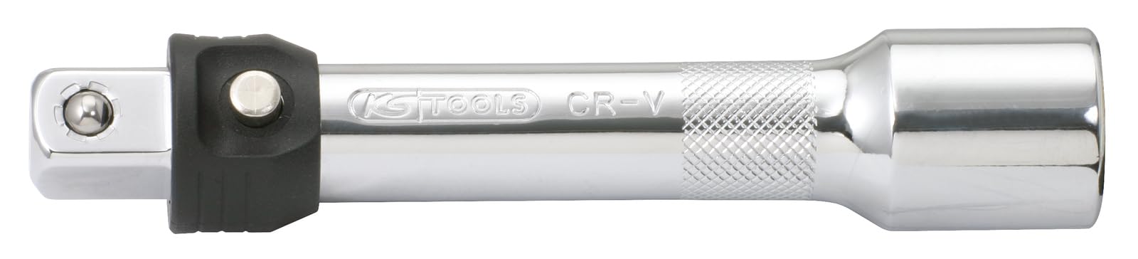 KS Tools 919.3801 E, 3/8 CHROME + LOK + Extension 75 mm, Mehrfarbig