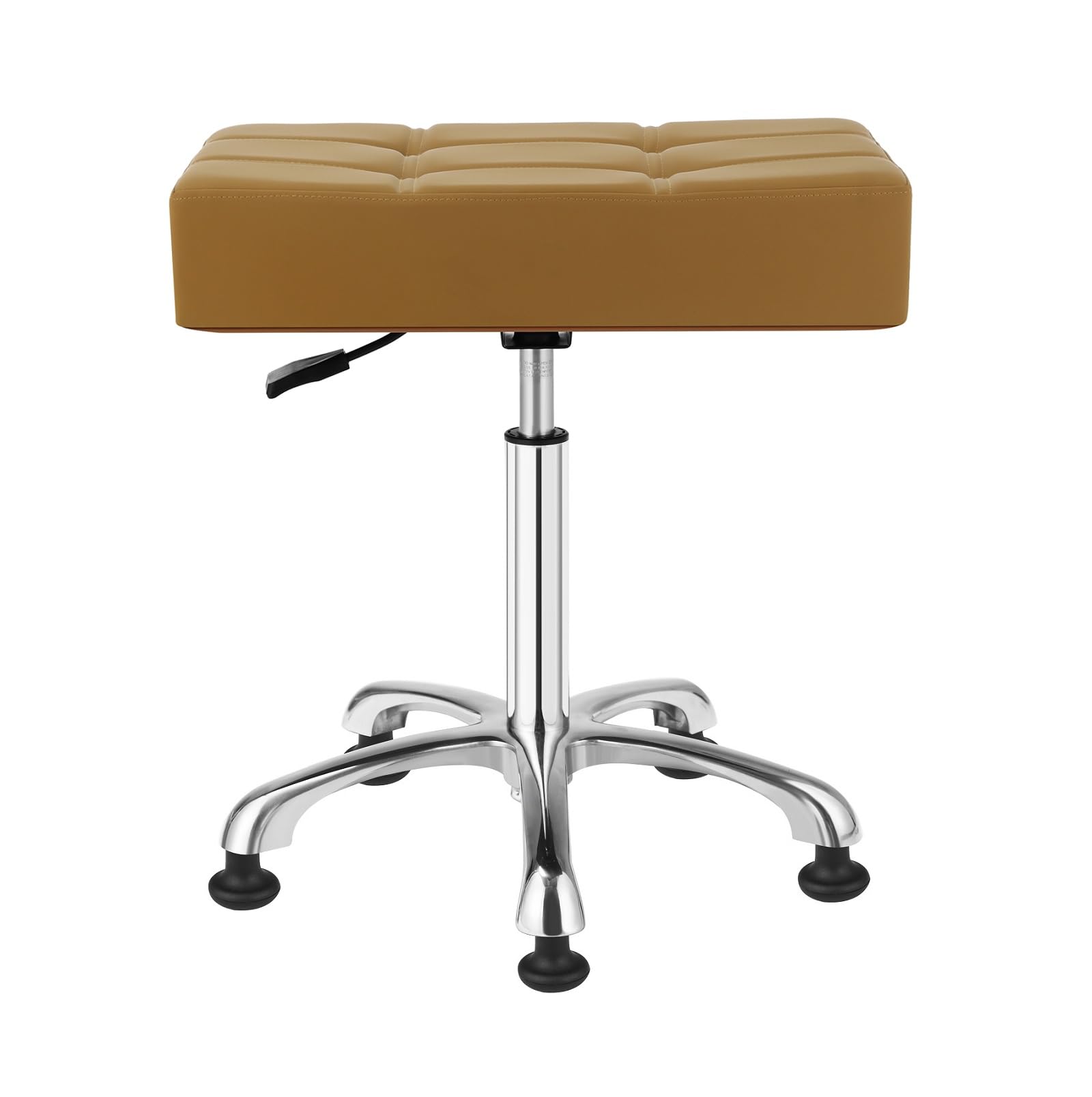 Kaleurrier Heavy Duty Stools with Bell Glides Backless Height Adjustable Stool - Swivel Stool Chair for Counter Bar Office Lab Home Kitchen Lab Clinic