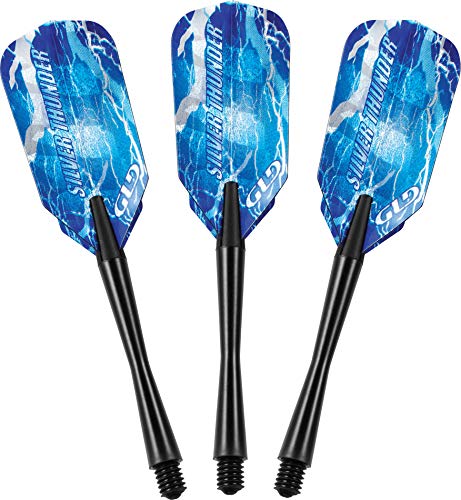 Fléchettes à pointe souple Viper Argent Thunder en alliage de précision